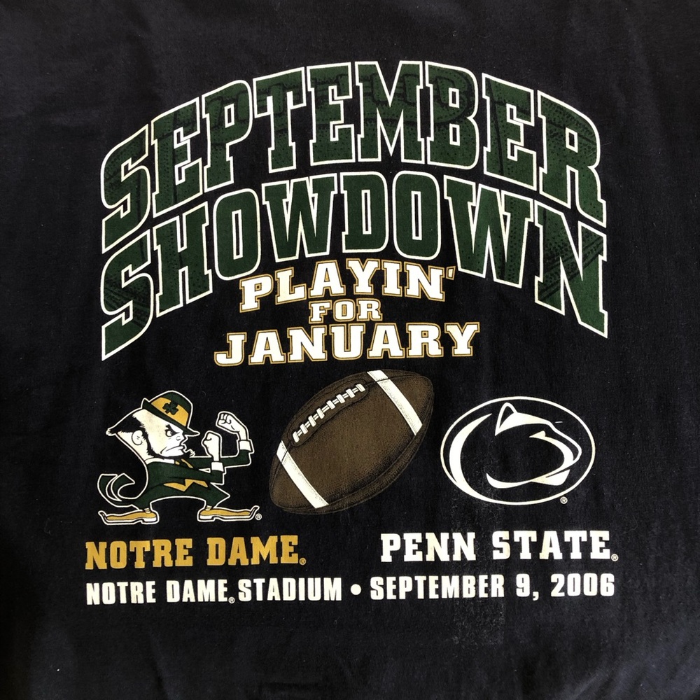 Vintage Penn State Notre Dame Tee - Picture 3 of 4